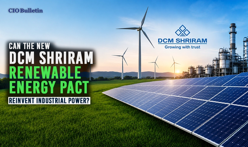 dcm shriram renewable energy venture secures clean power in Gujarat