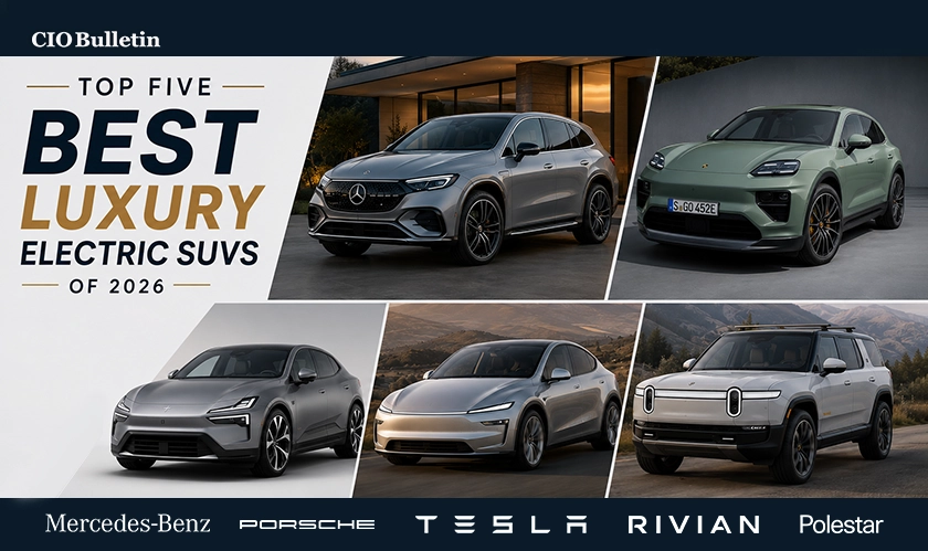 Top 5 Best Luxury Electric SUVs of 2026