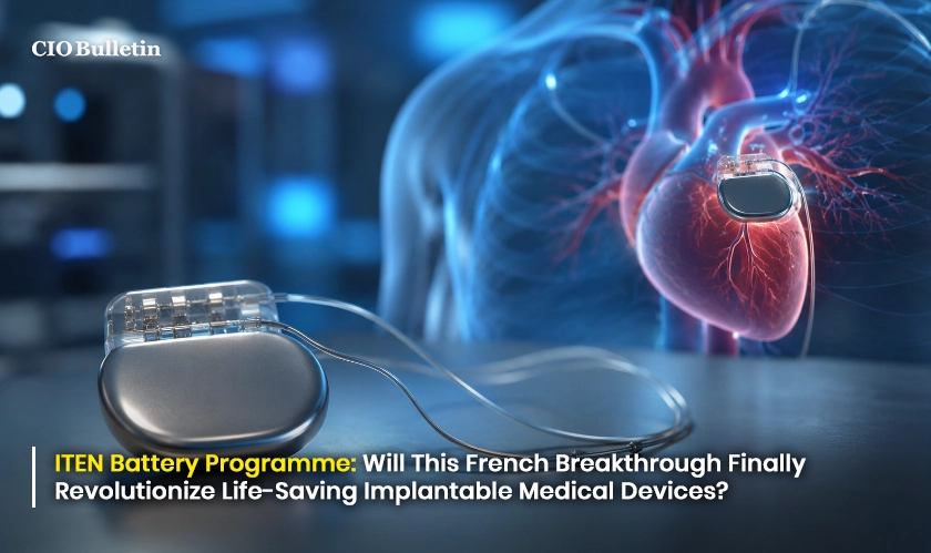 ITEN Battery Programme Revolutionize Medical Devices