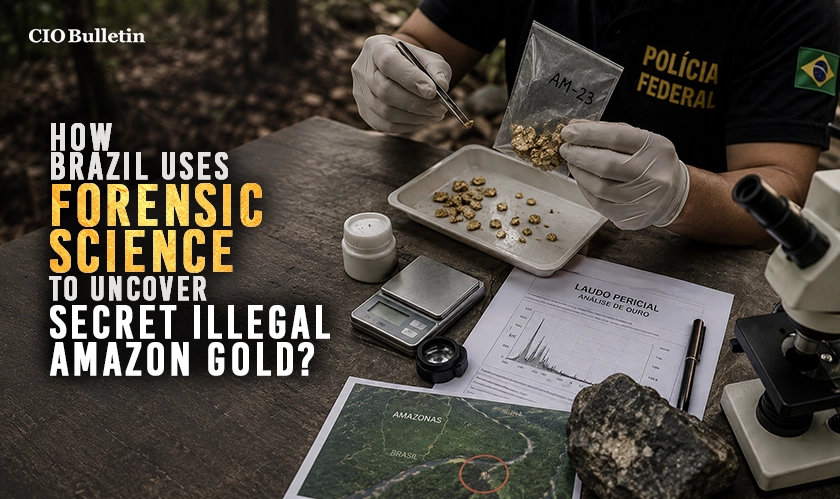 Brazil uses forensic science to trace gold