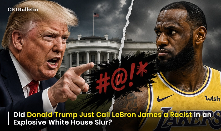 Donald Trump calls LeBron James a Racist 