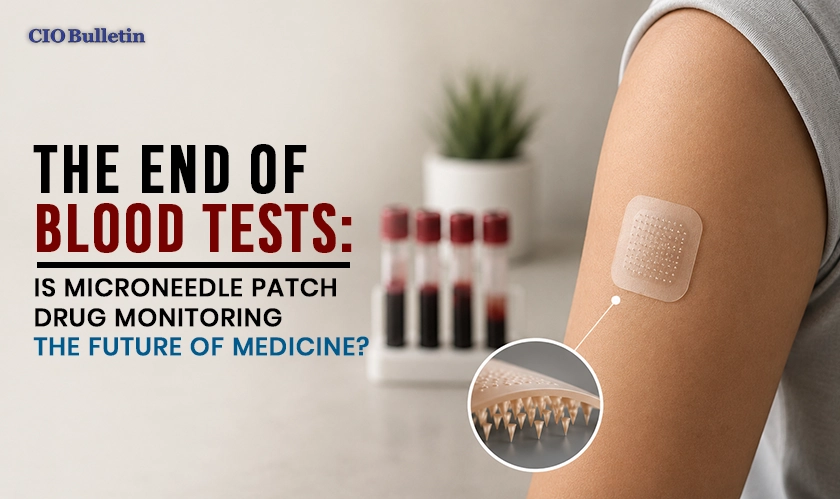 Microneedle Patch Drug Monitoring Tech