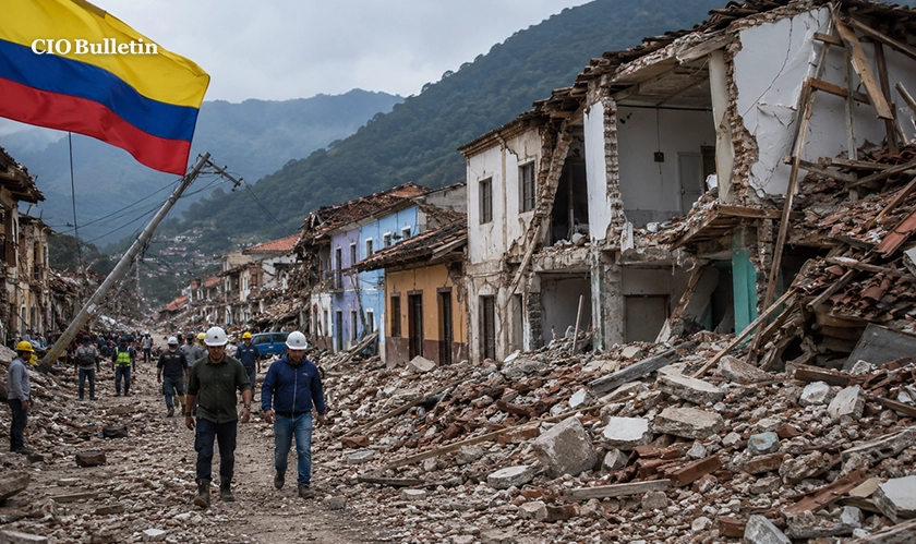 Colombia earthquake recent updates on recovery
