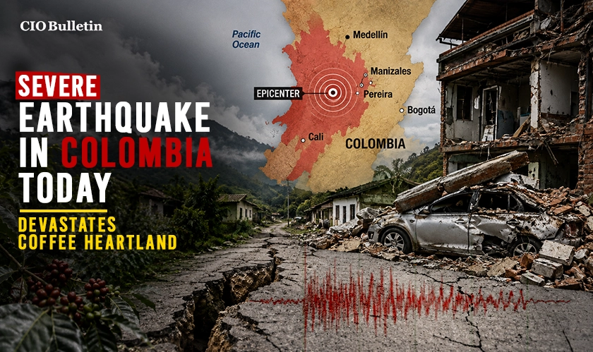 Earthquake in Colombia Today Triggers Crisis