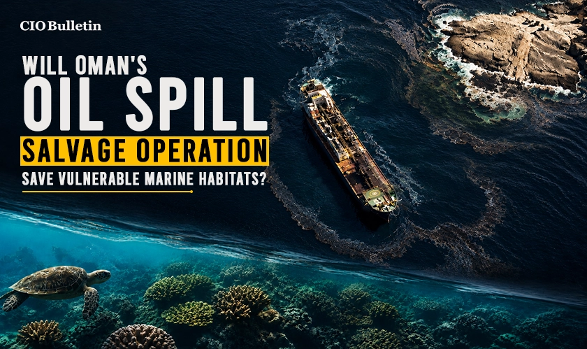 Oman's oil spill salvage operation