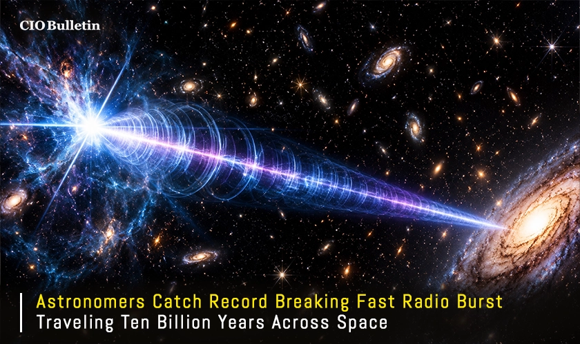  Most Distant Fast Radio Burst Ever Detected 