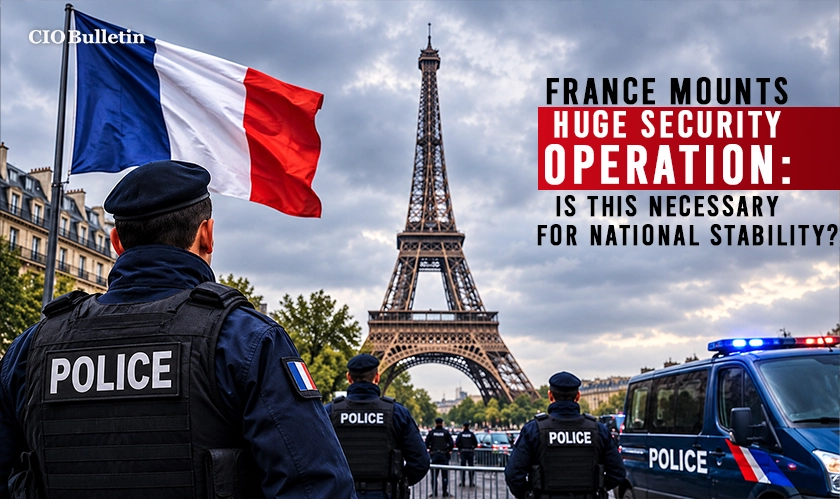  France Mounts Huge French Security Operation 