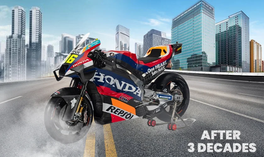 Honda Unveils New MotoGP Livery