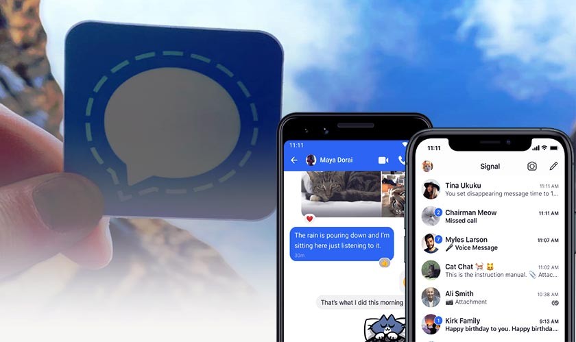 Signal now allows you to choose disappearing messages by default