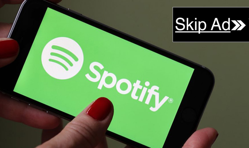 You can skip ads on Spotify