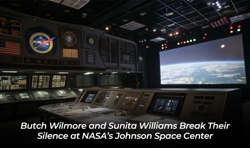 Wilmore & Williams Speak Out at NASA