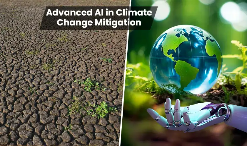 The Potential of Advanced AI in Climate Change Mitigation, Enhancing Sustainability