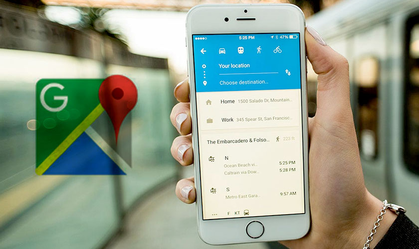Alerts on Google Maps will tell you when to get off the bus/train