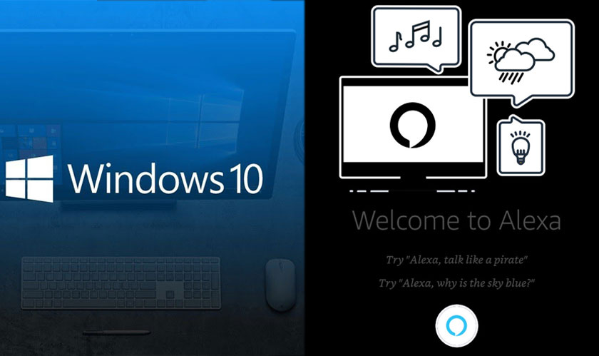 An Alexa-powered Windows 10 Future Version