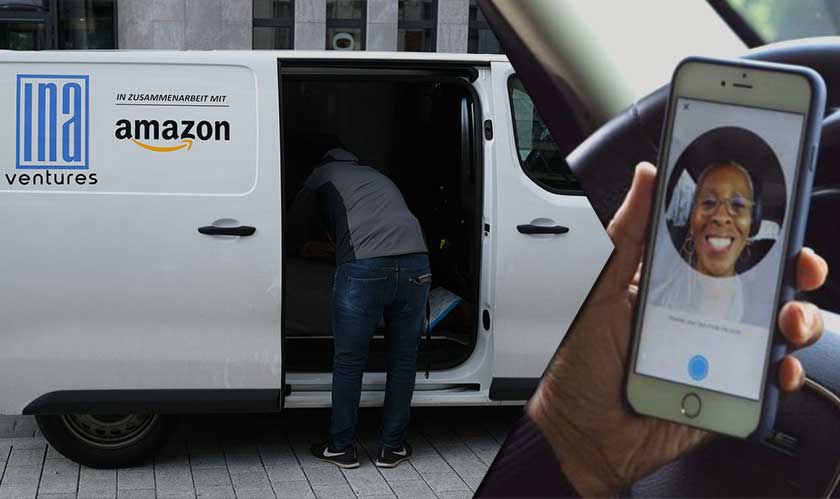 Amazon delivery guys are part of facial recognition security