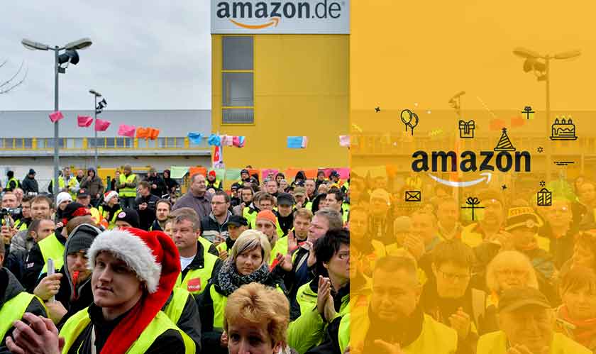 Amazon employees in Germany go on strike, demand better work conditions