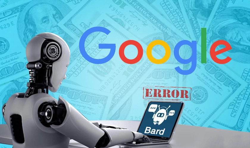 An error by Google's Bard AI bot costs shares of $100 billion