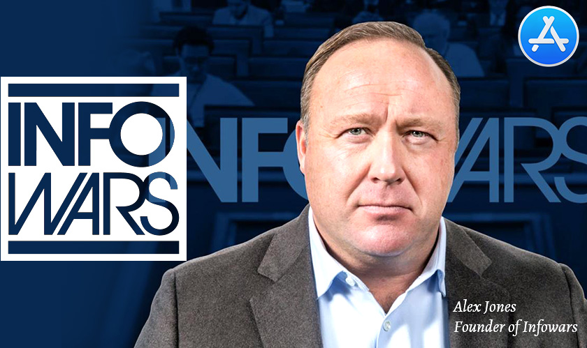 Apple bids a permanent farewell to Infowars and Alex Jones