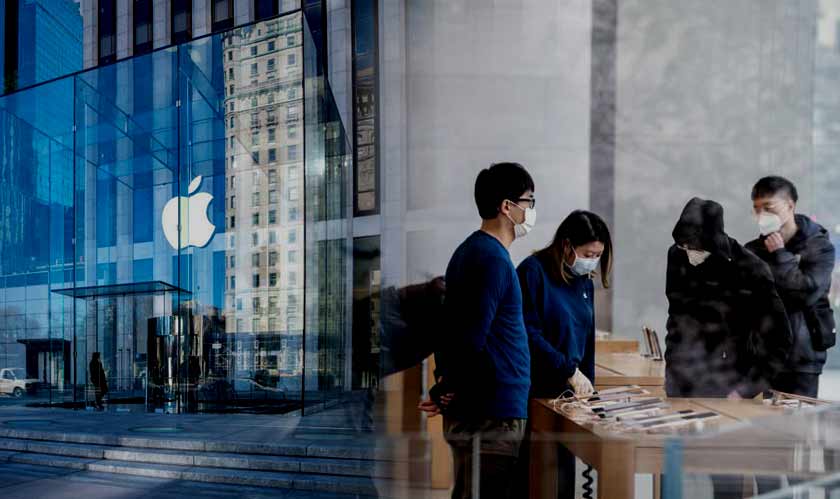 Apple closing all of its stores outside China till March 27