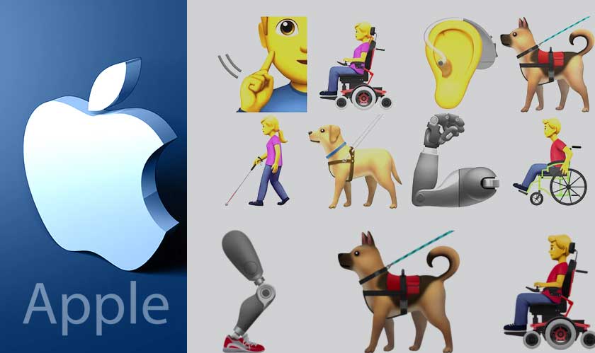 Apple Introduces 13 new Emojis Representing Disabled People