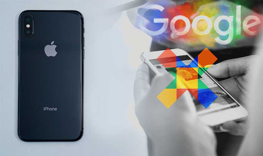Apple blocks Google