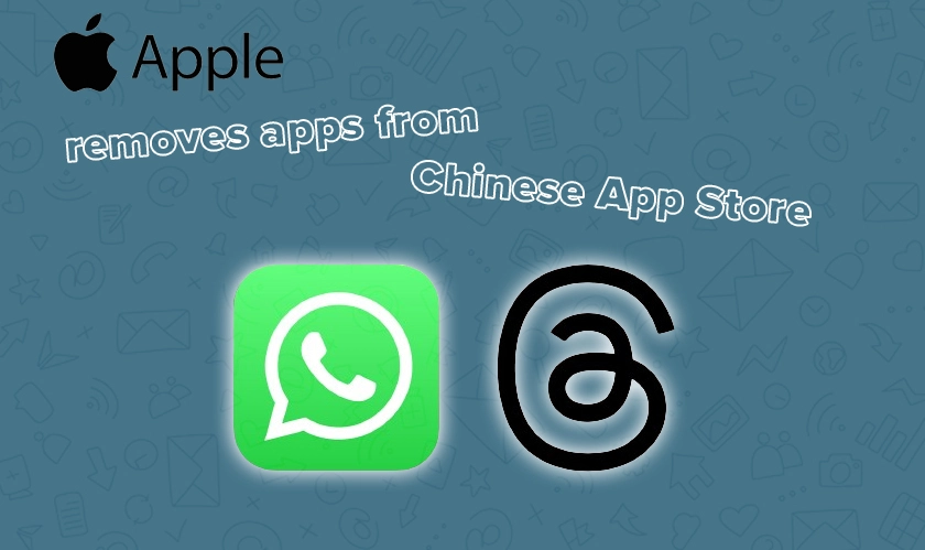Apple removes apps from Chinese App Store