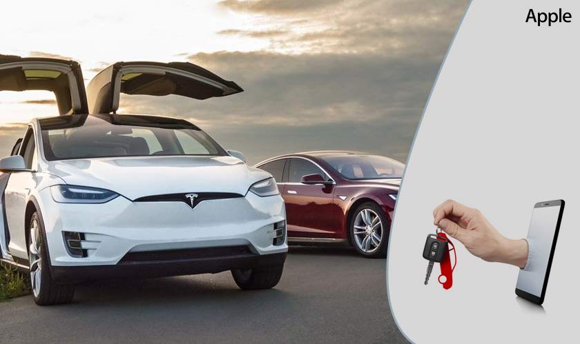 Unlocking a car with iPhone may soon be possible