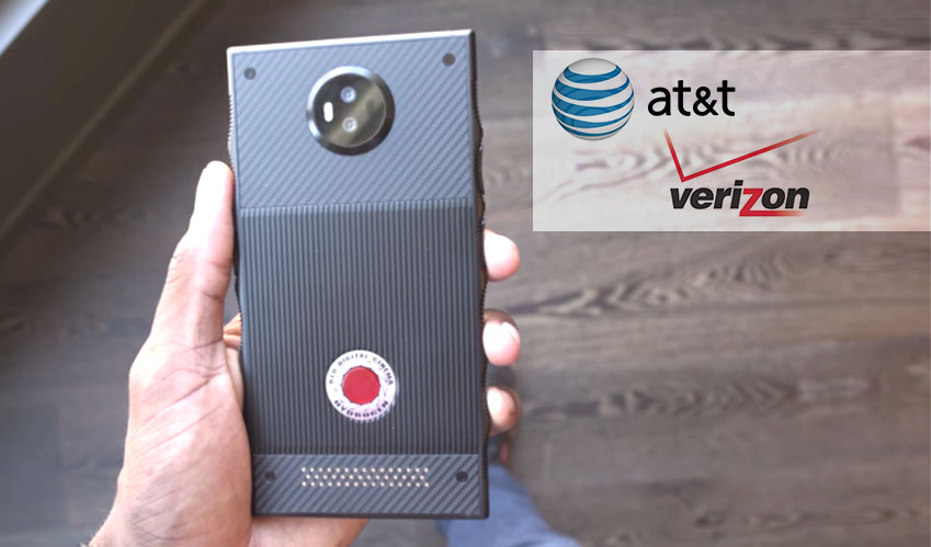 AT&T and Verizon will host RED Hydrogen One