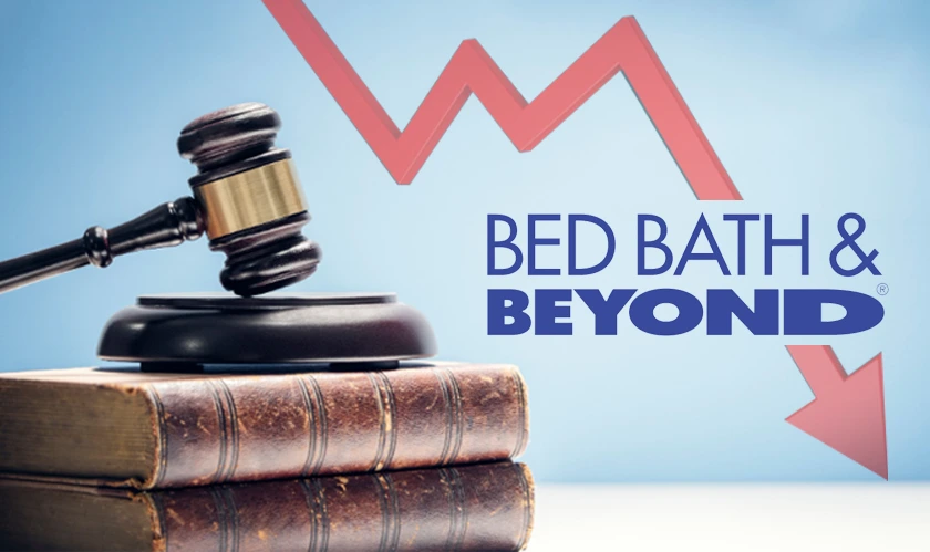 Bed Bath & Beyond concludes year-long decline by filing for bankruptcy