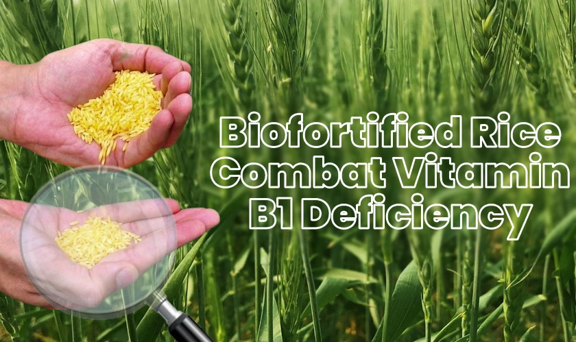 Biofortified Rice Combat Vitamin B1 Deficiency
