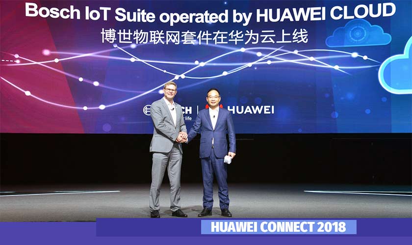 Bosch and Huawei tie up to design an IoT offering