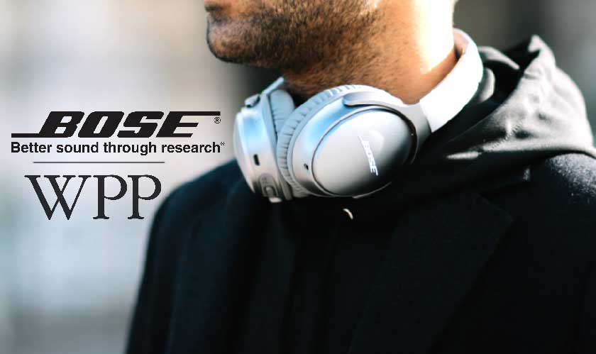 Bose picked WPP as its global agency partner