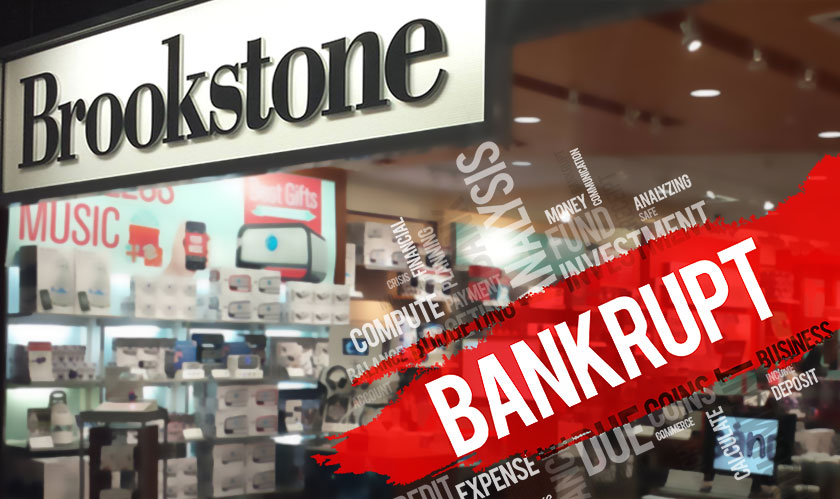 Brookstone filing for bankruptcy for the second time