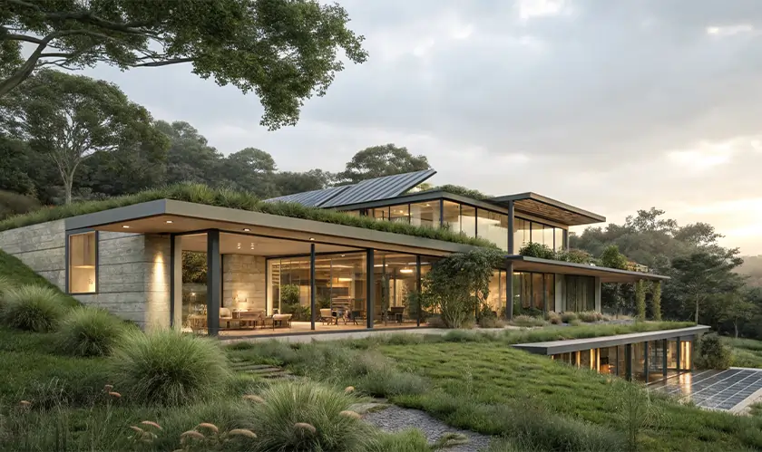 Casa Umbral, Blends, Sustainability, Modern Architecture