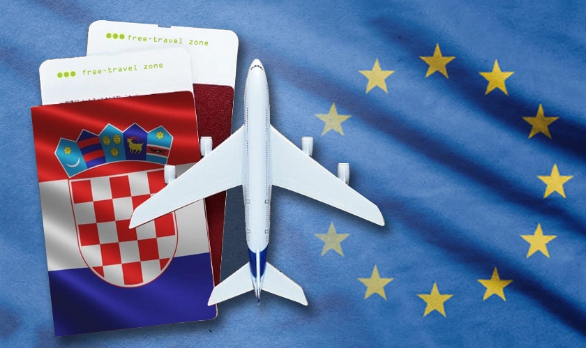The largest free-travel zone in the world, the Schengen area of Europe, welcomes Croatia