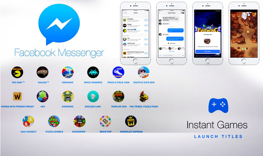 Developers can make money with ads through Instant Games on Facebook Messenger