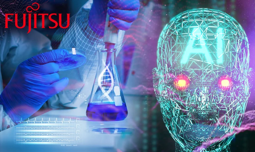 drug development Fujitsu uses generative AI