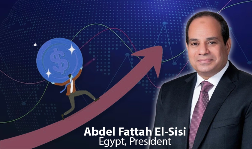  Egypt's president in his third term 