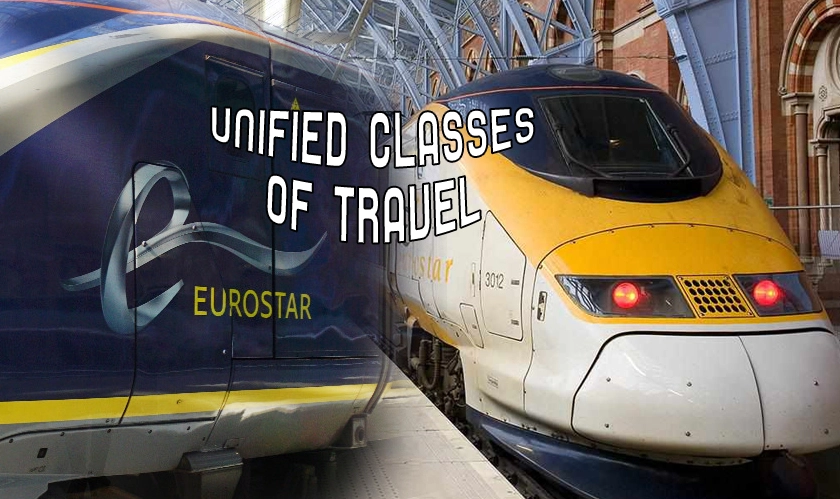 Eurostar unified classes of travel