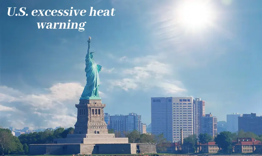 U.S. heat wave, Death Valley, excessive heat warning