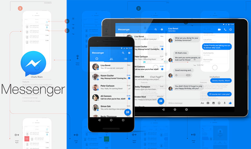 Facebook Messenger gets a clean facelift!