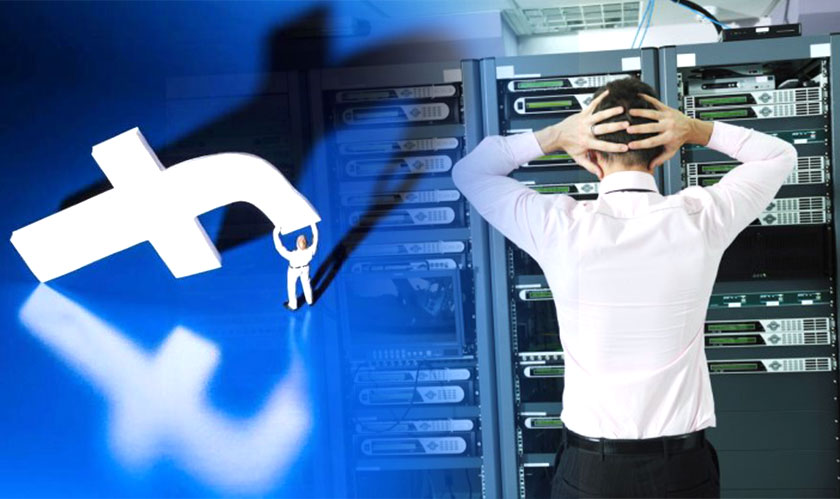 Facebook is upset about the fury caused due to a server software problem