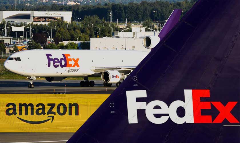 FedEx decides to end its contract with Amazon