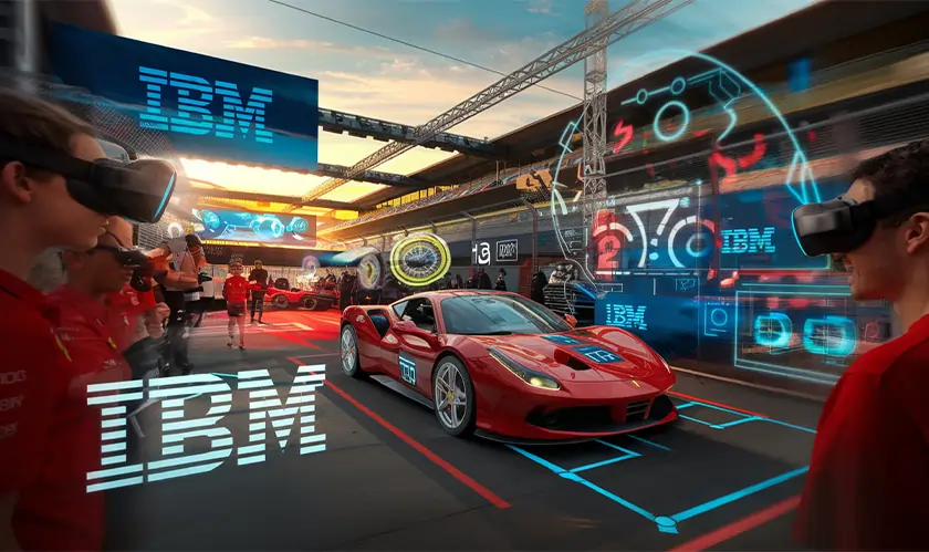 Ferrari, IBM, Technology, Partnership