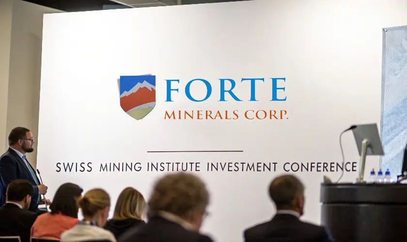 Forte Minerals Corp, Swiss Mining Institute, Investment, Conference