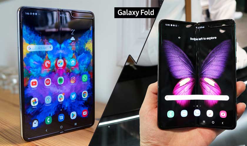 The Samsung Fold is fragile, handle it with care