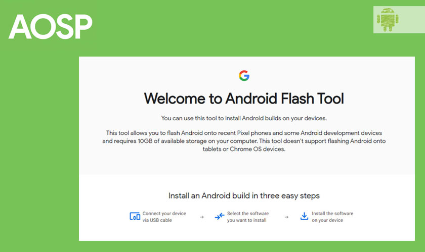 Google introduces Android flash tool for developers