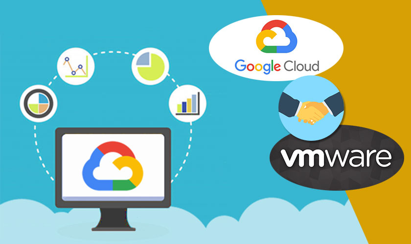 Google announces a cloud partnership with VMware
