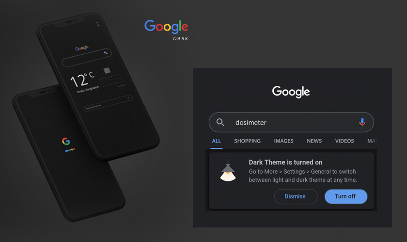Google app dark mode is now available to all beta users