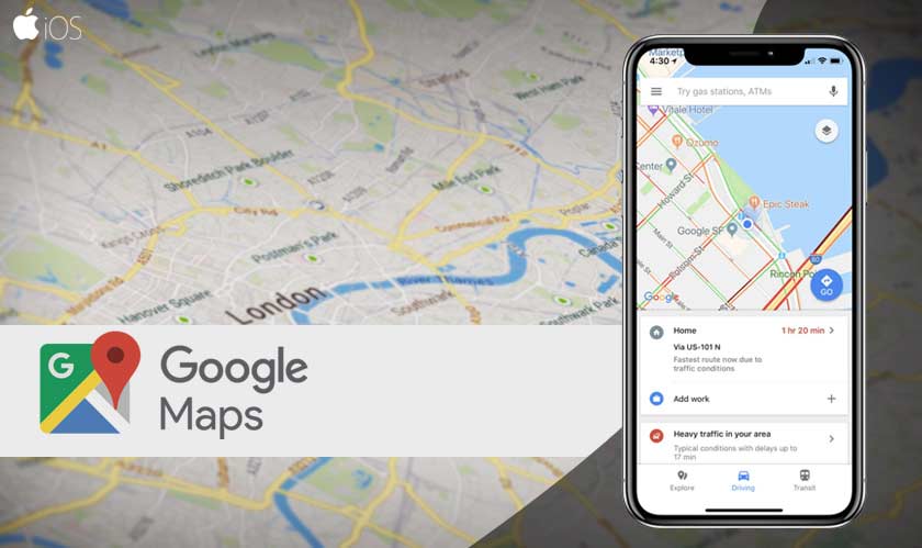 latest Google Maps update